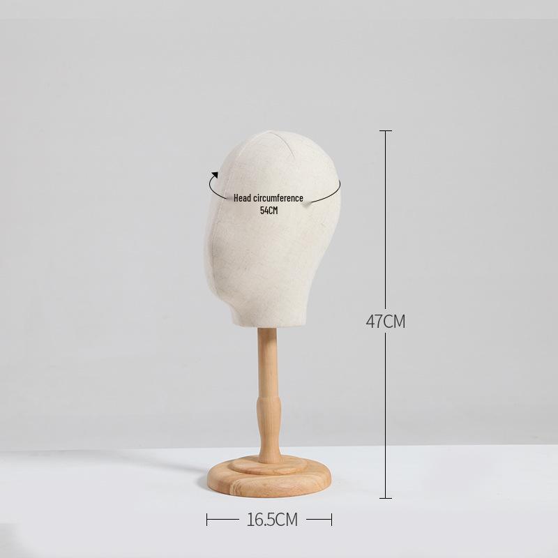 Desktop Female Mannequin Hat and Wig Display Stand