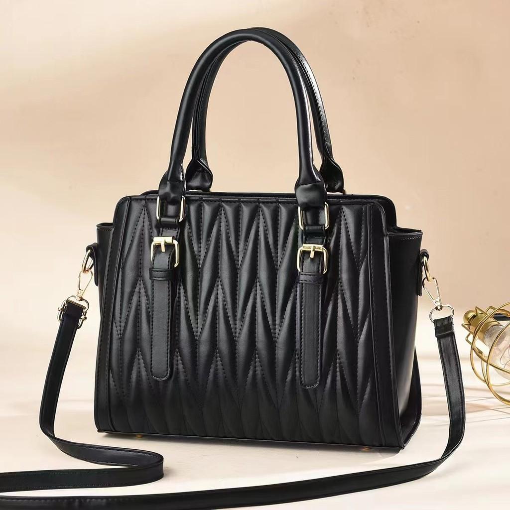 Элегантная Модная Маленькая Сумка-Ведро Для Женщин Высококлассная Стильная Сумка Универсальных Цветов Black