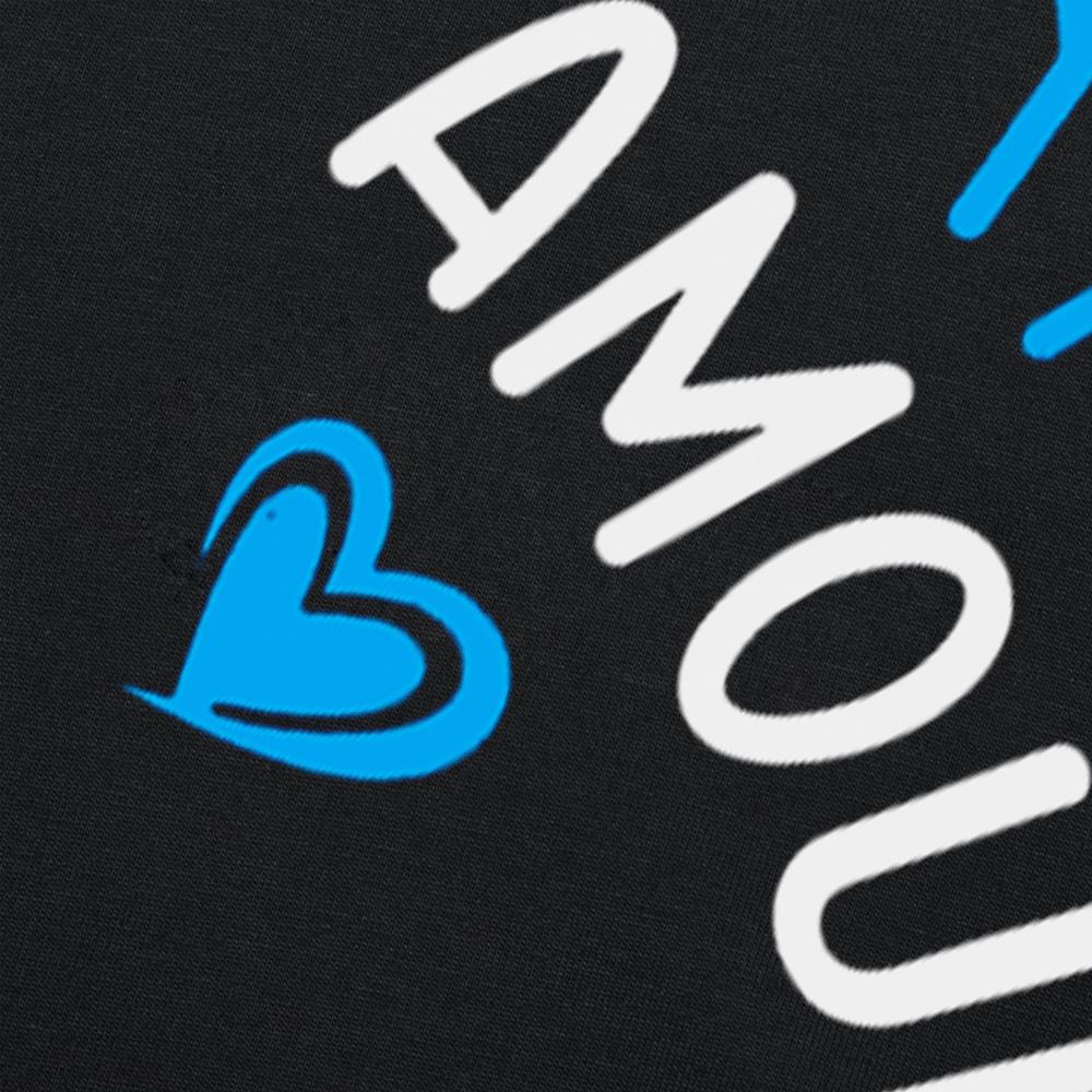 Grandpa Of Love T Shirt Humor French Letters Dad Papa Papy Gift Men Clothing Round Neck 100% Cotton Soft Casual Tee Tops EU Size