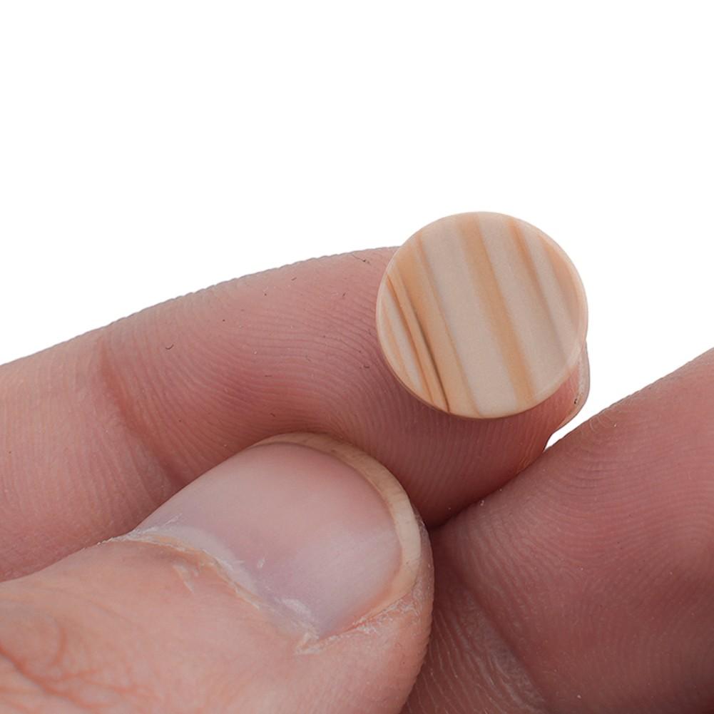 Saxophone Key Buttons Inlays Beige Easy To Install
