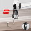Claw Hammer, Hammer Head, Nail Hammer, Nail Puller, Nail Hammer, Recoil-Reducing Hammer, Stylish DIY Tool, Hammer (Round, 36cm)