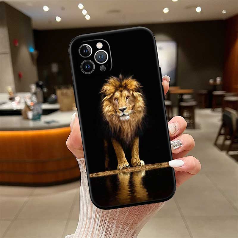 Animal lion New High-End Shell Phone Case for OPPO A3 Pro A72 A74 A76 A77 A77S A78 A79 A94 A95 A18 A40M A58