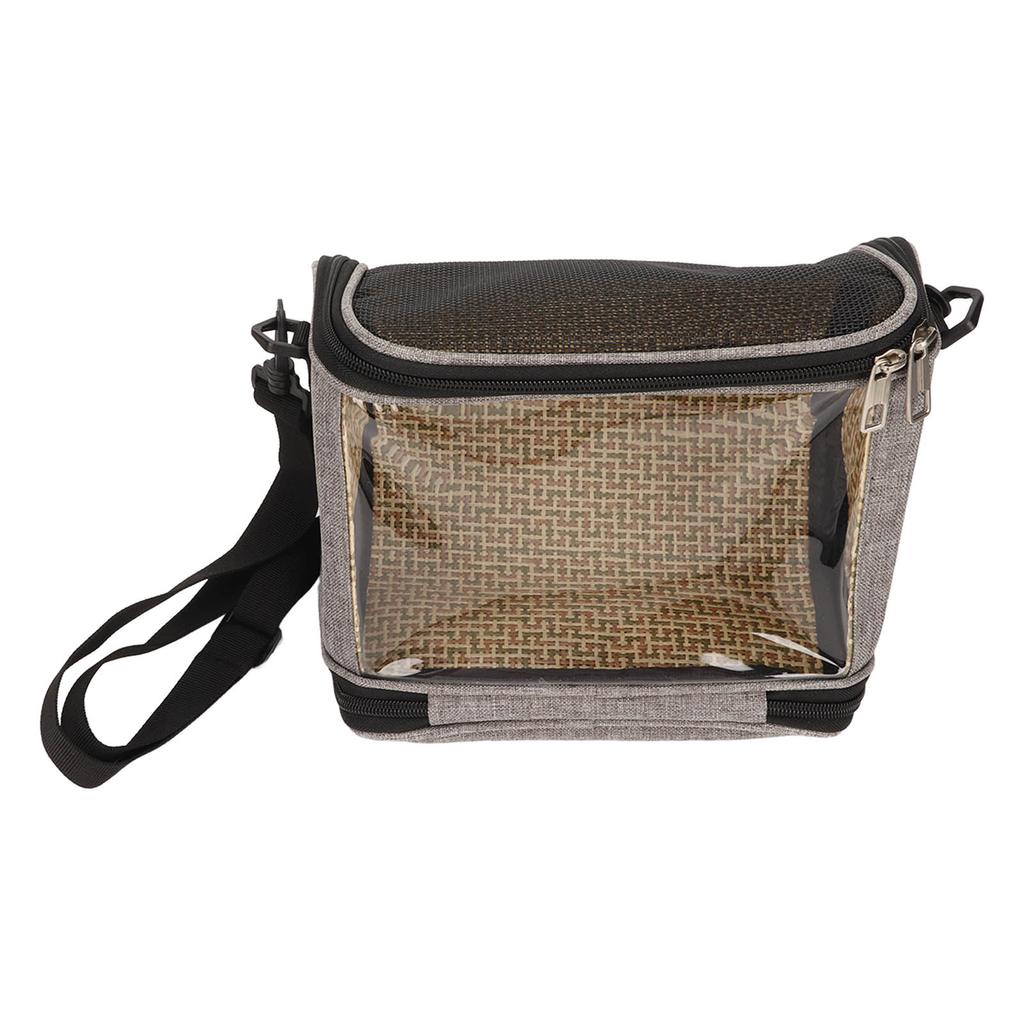 Bird Carrier Bag Transparent Portable Lightweight Breathable Parrot Travel Cage for Cockatiels Parakeets Small Bird
