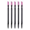 5 Pcs/Set Cuticle Pusher Pen Cuticle File Stone Nail Art Polishing Pen Stone Nail File Pen Cuticle Remover Stick