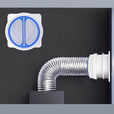 Kitchen Range Hoods Check Valve 150/160/180MM/200MM Pipe Double-ended Air Outlet Fresh ABS Highly Sealable And Heat Resisting