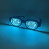 Occhiali LED Conan Fantascienza Concerto NightClub Cosplay Accessori Conan Occhiali Visiera LED Cool Occhiali con Montatura Rotonda Luminosa