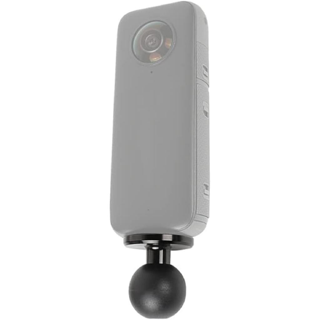 FEICHAO 20mm/17mm/15mm/13mm To 1/4 Screw/Hole Ball Head Mount Adapter for Action Camera Photography Accessories (20mm To 1/4 Screw)