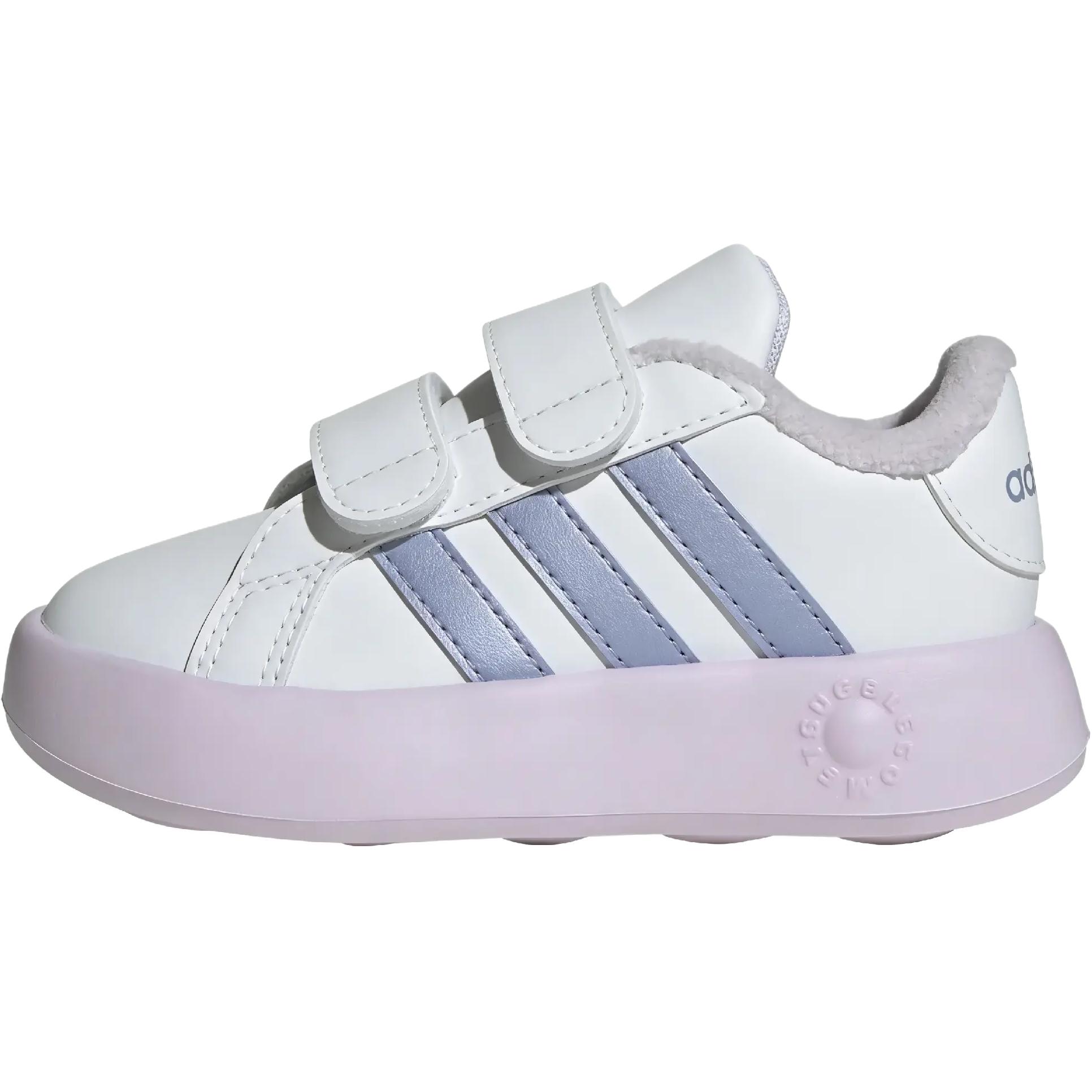 Adidas GRAND COURT 2.0 Low top Toddler Shoes White Infant And Toddler IE3858 26.5