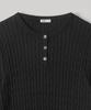 ANOTHER OFFICE WOMEN W. Henley Neck Cable Knit (Black)