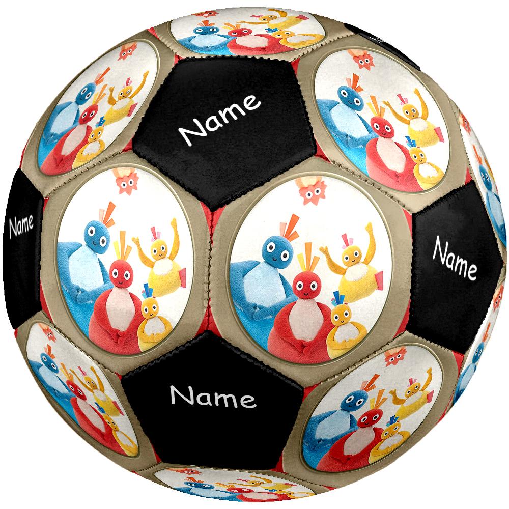 Custom Name Twirlywoos Theme Size 5 Soccer Ball, Suitable for Both Indoor and Outdoor Matches, a Gift Suitable for Everyone.