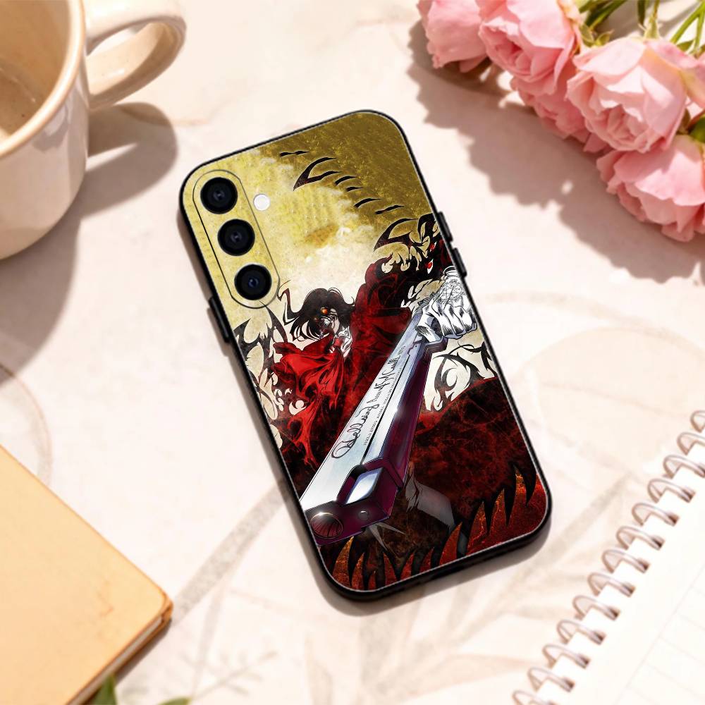 Gothic Hellsing U-Ultimate Phone Case For Samsung Galaxy A73,A72,A71,A70,A53,A52,A51,Others Soft Black Shell