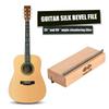 Guitar Fret Crowning File Luthier Building Repair Maintenance Polishing Tool Bevel-flush Files Works for 30 To 90 Angle/Degree