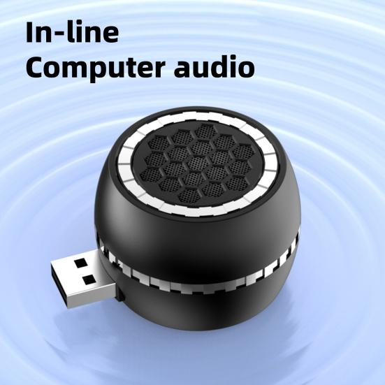 Mini Portable Speaker Clear Sound USB Plug-Play Rechargeable Universal Wireless