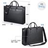 Sanwa Direct Business-Tasche Wasserdicht Schulter-Handtasche A4-Aufbewahrung 200-BAG067WP