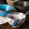 Marui Pottery Shigaraki Ware Hechimon Rice Bowl, Diameter Approx. 12cm, Glacier White, MR-3-4537