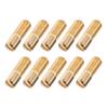 12Pcs Pickup Mounting Screws Metal Single Double Coil Pickup Screws for Electric Guitar M5 Gold