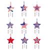 Red White And Blue Paper Wind Chimes Ornament Party Supplies Designed For July Fourth Decorations And Holiday Celebration
