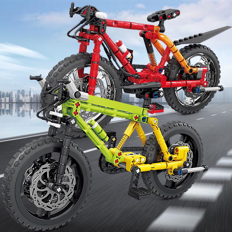 

Kai Zhi ky1119 Highbole Mountain Bike Model Building Blocks Educational Toy