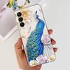 Luxuriöse Handyhülle mit Marmormuster für Samsung Galaxy A16 5G (A 16 2024) aus weichem, transparentem Silikon.