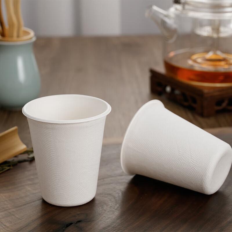 Pabei Biodegradable Sugarcane Pulp Paper Cups