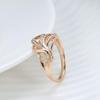 Women's Rings Rose Gold Color Luxury Rings With Zircon For Women Gifts