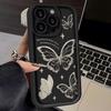 Gold Butterfly Phone Case For Samsung A55 5G A54 A53 A52S A52 A51 A50 A35 A34 A33 A32 A25 A24 A23 A15 A14 A13 A71 A73 Case Cover
