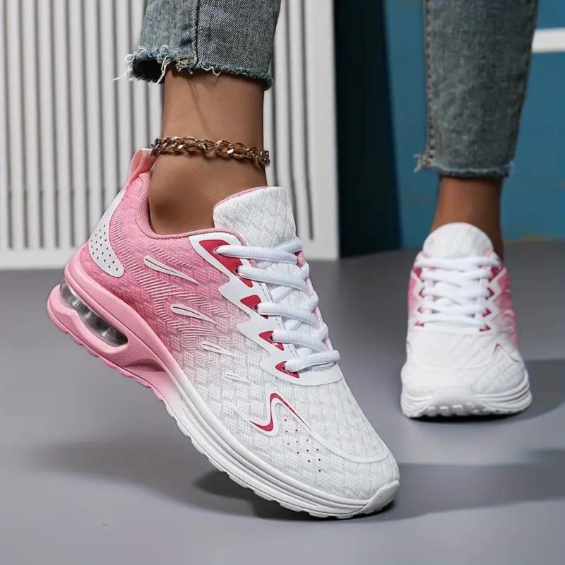 YRZL Women Casual Sneakers Women Sports Shoes Breathable Mesh Running Shoes Lightweight Non Slip Outdoor Walking Shoes Soft Sole