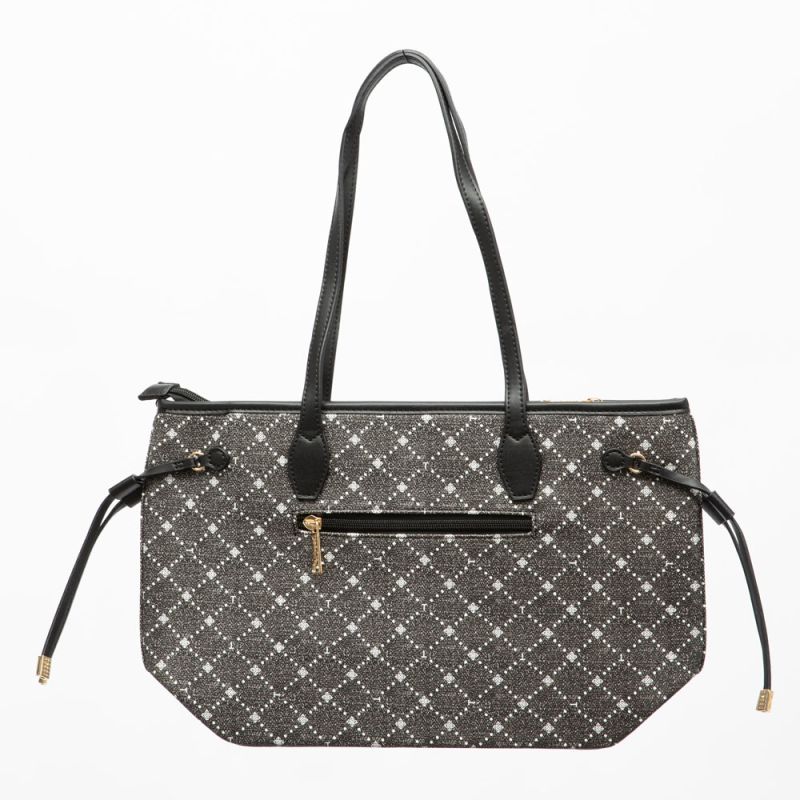 Sac double à motif à carreaux petit modèle 35x14x27cm Femme TORRENTE