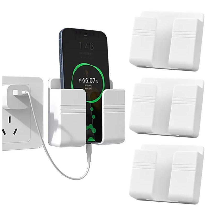 

Multi Functional Remote Control Storage Box And Shelf Without Punching Holes One Size