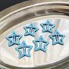 10Pcs Girl Hairpin Versatile Star-Shaped BB Clips Macaron Color Small Hair Pins Stable Hold Hair Accessories