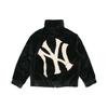 New MLB New York Yankees Velvet Jackets Unisex Black 3AJPF0416-50BKS