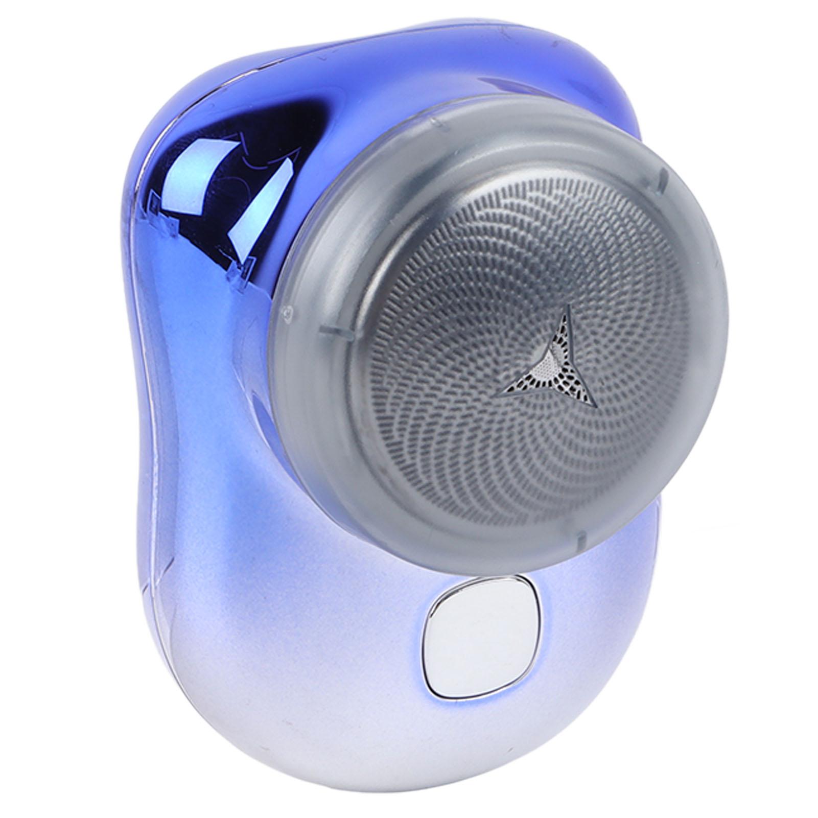 

Электрическая мини-машинка для стрижки волос, водонепроницаемая, USB-перезаряжаемая, сплавная машинка для стрижки волос, триммер, синий