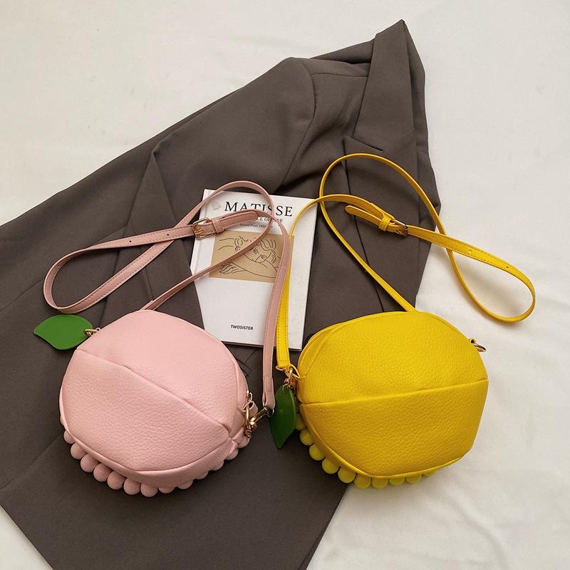 Piccola borsa da donna fresca letteraria 2025 nuova Mori dolce moda colori a contrasto nicchia perline portamanico tracolla piccola borsa rotonda