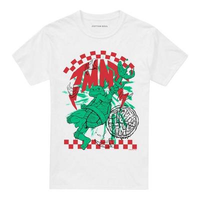 Teenage Mutant Ninja Turtles: Mutant Mayhem Unisex Erwachsenen Raphael Pizza T-Shirt