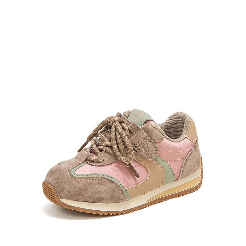 Girls shoes sports shoes 2025 new spring children's shoes soft-soled German training shoes girls board shoes running shoes