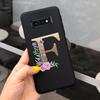 Cute Letters Cover For Samsung Galaxy S10 Plus Case S10 S10e Soft Silicone Phone Back Case For Samsung S10 S10e S10+ Cover Coque