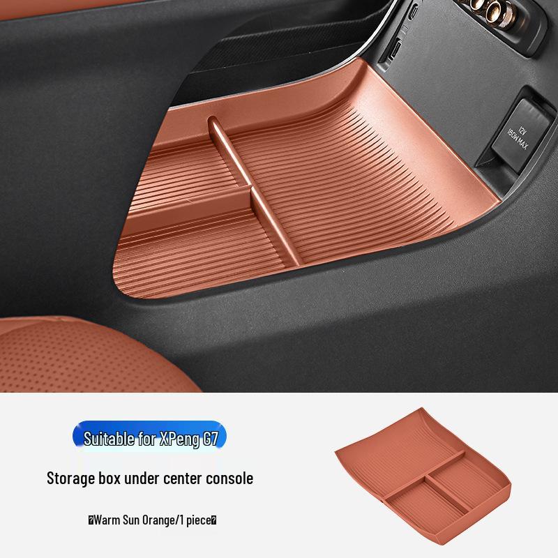 XPeng G7 Wireless Charger & Cup Holder Console Upgrade
