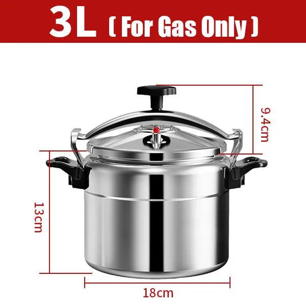 3L/4L/5L/7L Professional Pressure Cooker Heavy-Duty Aluminum Explosion-Proof Cooking Pots for Gas Cooker Pot