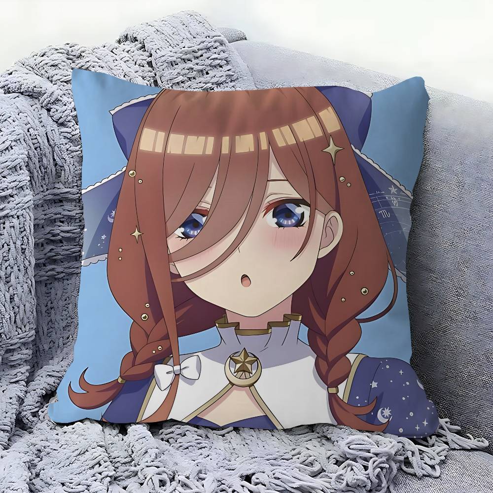Charaktere-Nakano-Miku Kissenbezug Kissenbezug Wohnzimmer Sofa Heimdeko Kundenspezifisch