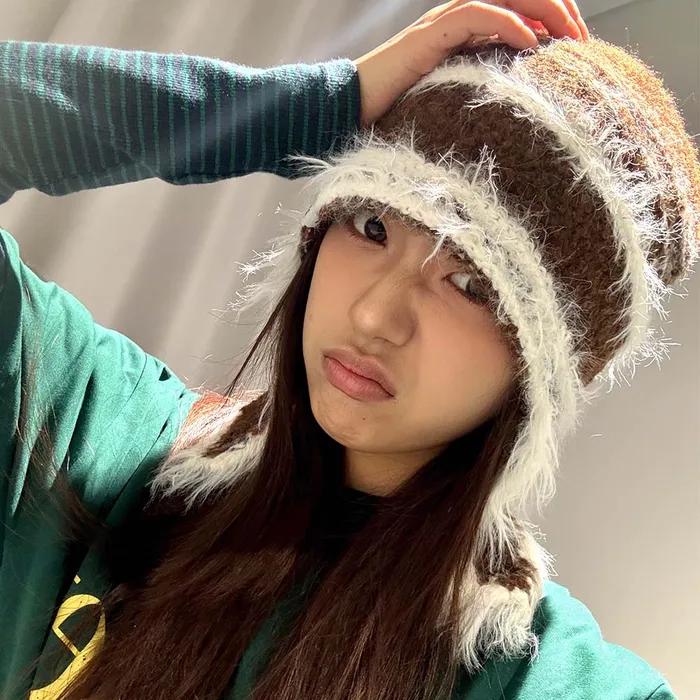 Hug Earflap Wool Knit Trooper Hat 4 Colors
