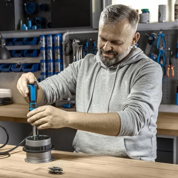 Boîte à Outils - HOGERT TECHNIK - HT1R462 - 38 Pièces - Acier S2 et Cr-V - Mécanisme à Cliquet 72 Dents