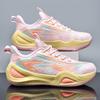 New mandarin duck basketball shoes mesh men's and women's mesh sports shoes students teenagers big children running shoes