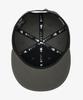 New Era Mlb Cooperstown New York Yankees Big Logo Retro Crown Strapback Dusty Charcoal