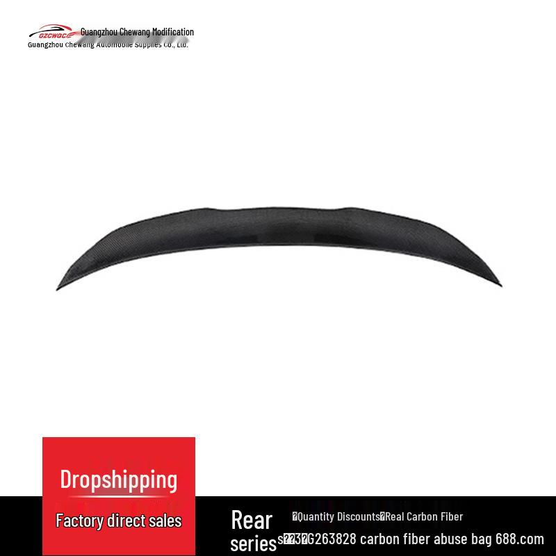 G20/G28 3 Series Carbon Fiber Rear Wing Spoiler - Punch-Free Installation