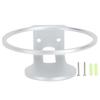 Speaker Stand Sturdy Reliable Wall Mounted Speaker Holder Storage Rack for HomePod MiniSilver