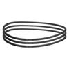 Uxcell 3V355 Rubber V-Belts, 35.5" Long X 0.38" Wide X 0.31" Thick, Industrial Power Transmission Belts
