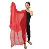 Long Stole Chiffon Blend Dupatta Neck Wrap Women Indian Scarves Chunni