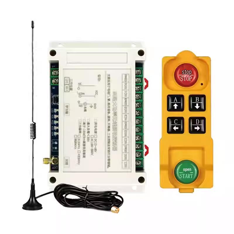 220V/380V Universal Four-Channel Wireless Remote Control for Crane Hoist Model A