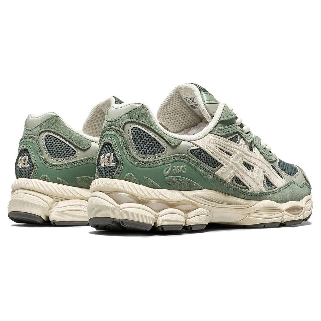 Asics Gel NYC Ivy Smoke Grey Unisex Sneakers Green 1203A383-302