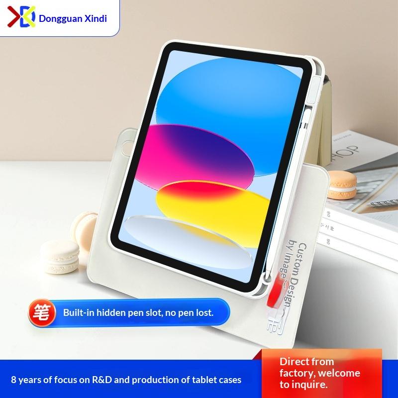 720-degree Detachable Magnetic Rotating Protective Case for iPad Air 7 & Pro 11-inch New Model